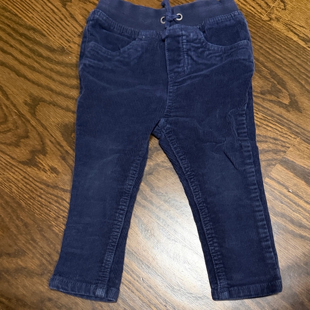 Hanna Andersson Navy Corduroy Kids Pants
